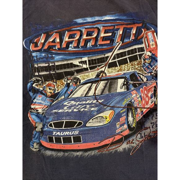 Vintage Chase NASCAR T-Shirt XL Dale Jarrett 90s Winston Cup Champion Racing - Picture 2 of 4